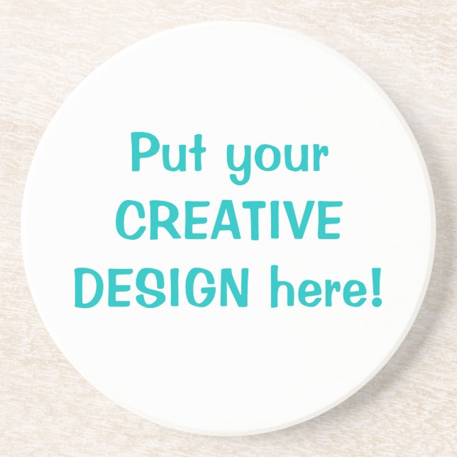 Porta copos de Bebida Personalizada (Frente)