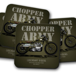 Porta copos de bicicleta Chopper do Exército   Con