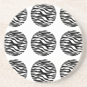 Porta copos de Bolinhas de Impressão Zebra