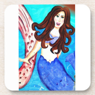 porta copos de brunette sermaid