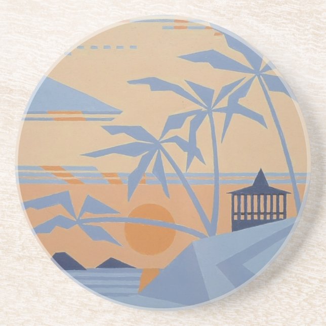 Porta copos DE CABANA SUNSET (Frente)