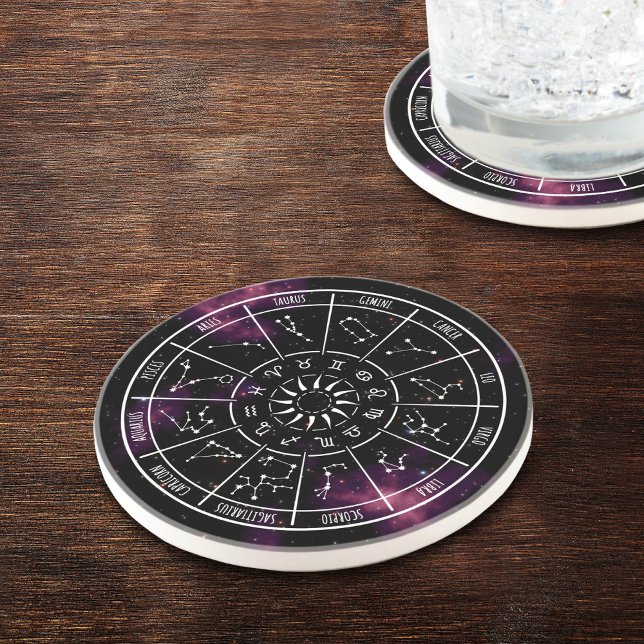 Porta copos de Calendário Zodiac | Sinais estelare (Criador carregado)