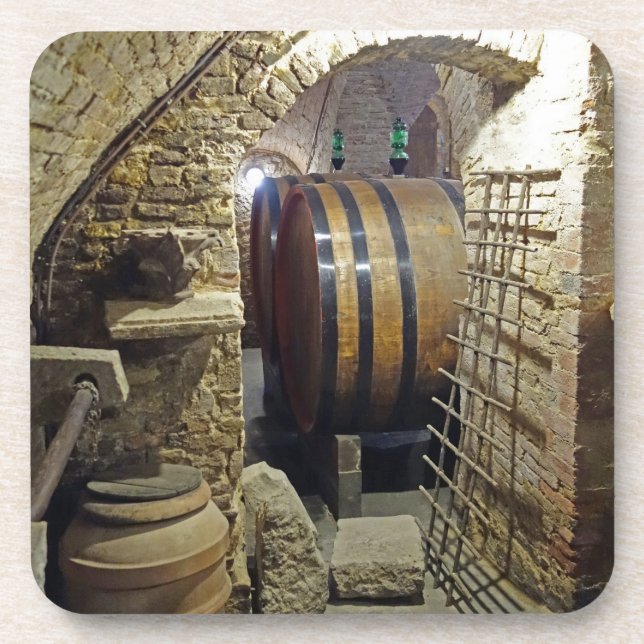 Porta copos de Caverna de Vinho (Frente)