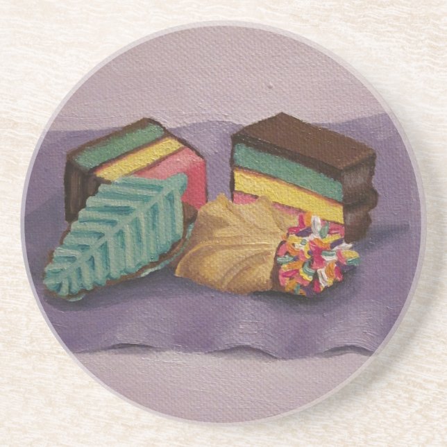 Porta copos de cookies pintados (Frente)