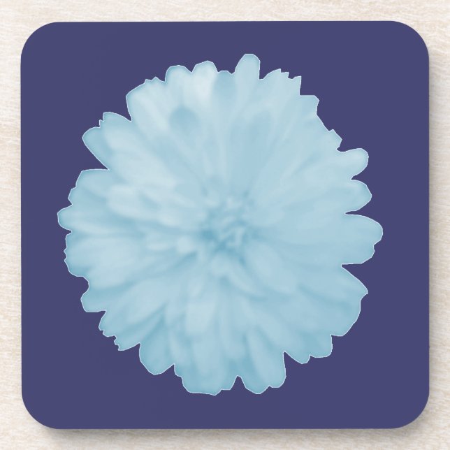 Porta copos de Cork Azul Marigold (Frente)