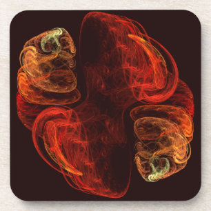 Porta copos de Cork de Abstrato de Metamorfose