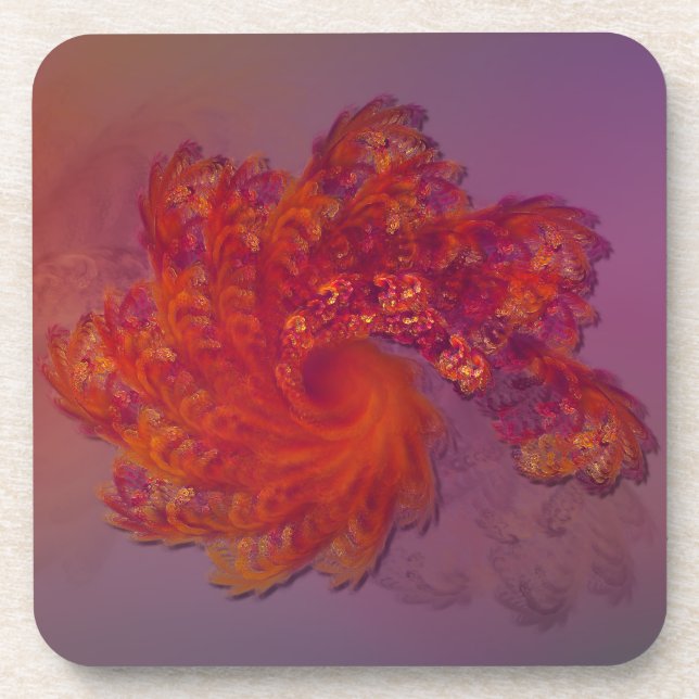 Porta copos de Cork de Lança Phoenix (Frente)