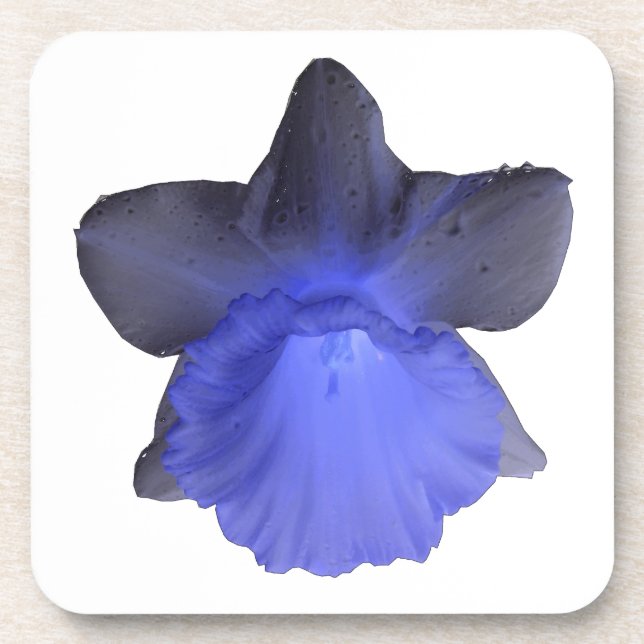 Porta copos de Cortiça Daffodil de Lixo Azul Moody (Frente)