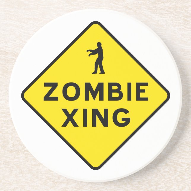 Porta copos de Cruzamento Zombie (Frente)