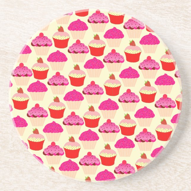 Porta copos de drones com Cupcake (Frente)