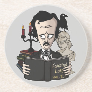 Porta copos de Edgar Allan Poe