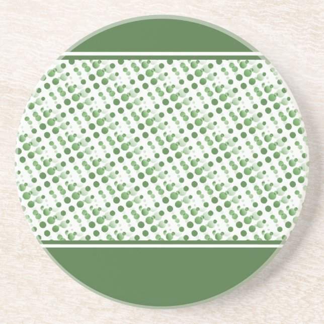 Porta copos de efervescência de Férias, Verde Escu (Frente)