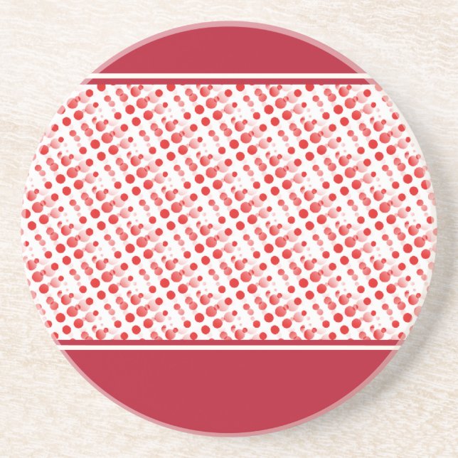 Porta copos de efervescência de Férias, Vermelho (Frente)