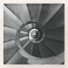 Porta copos de Escada da Curva da Cinza Moderna