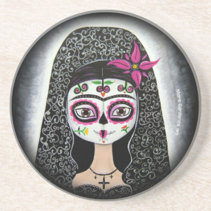 Porta copos de esqueleto da cara