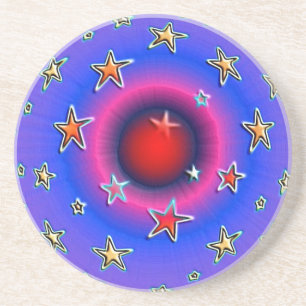 Porta copos de estrelas