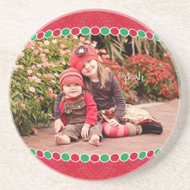 Porta copos de Férias de Foto (Frente)