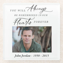 Porta copos de Fotografia Memorial Lembrance