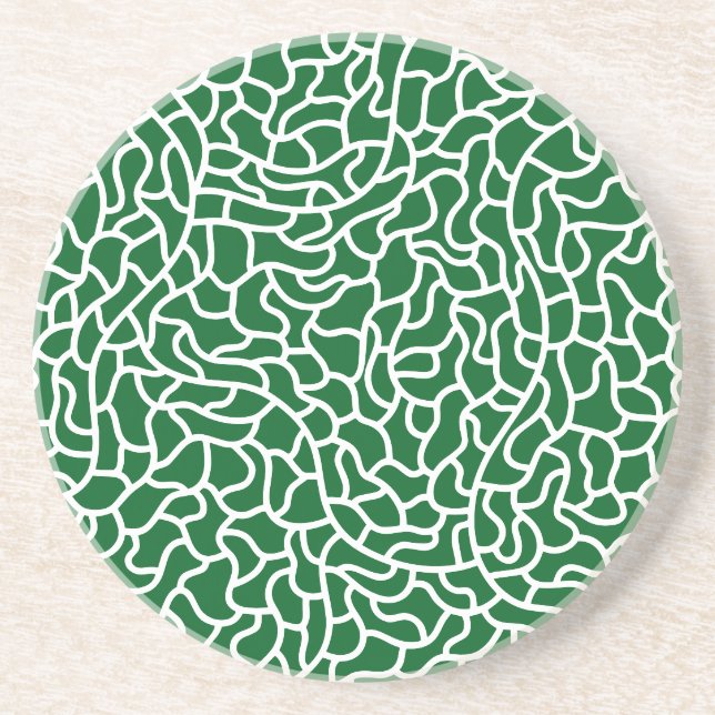 Porta copos de fundo com abstrato (Frente)