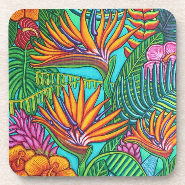 Porta copos de Gems Tropicais (Frente)