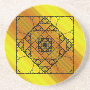 Porta copos de Geometria Fractal