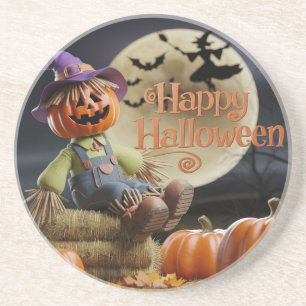 Porta copos de Halloween assustadora de Scarecrow