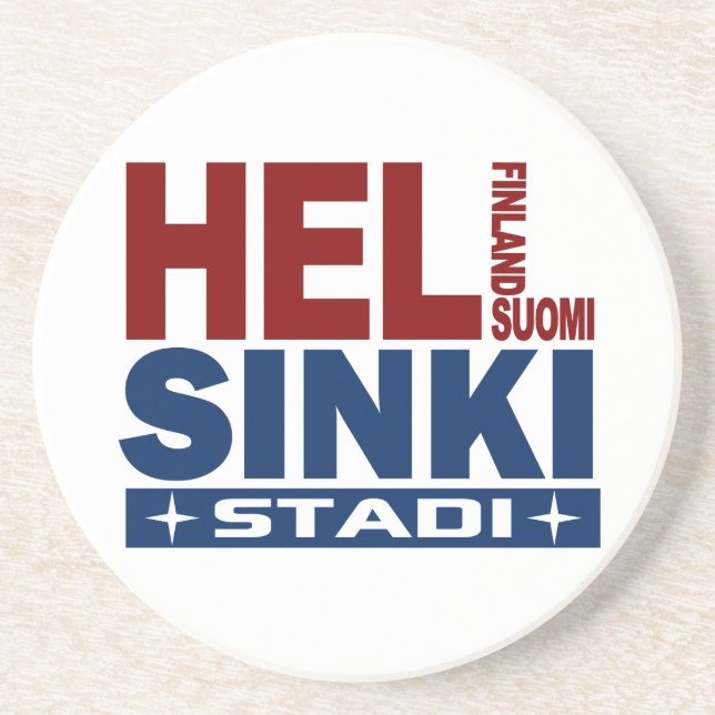 Porta copos de Helsínquia (Frente)