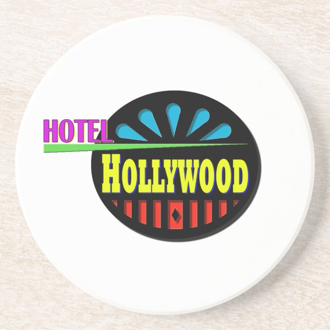 Porta copos de Hotel Hollywood! (Frente)