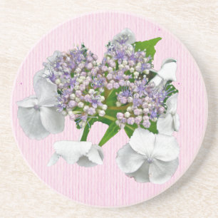 Porta copos de Hydrangea azul