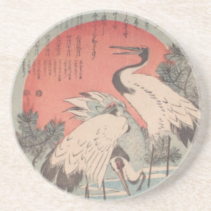 Porta copos de Ichiryusai Hiroshige