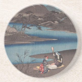 Porta copos de Ichiryusai Hiroshige