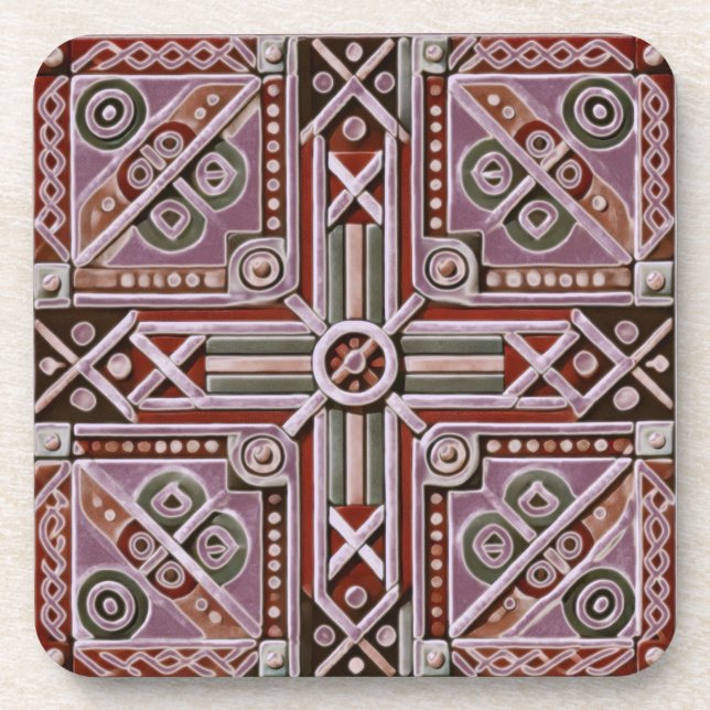 Porta copos de Influência Design da Etiópia para D (Frente)