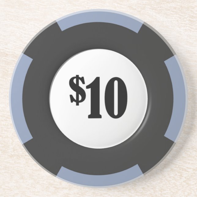 Porta copos de jogo da bebida do arenito da (Frente)