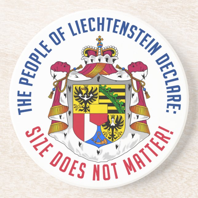 Porta copos de Liechtenstein (Frente)