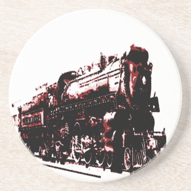 Porta copos de locomotivas a vapor (Frente)