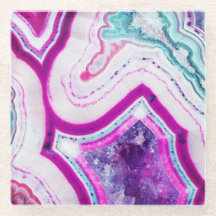 Porta copos de mármore do vidro de Brights