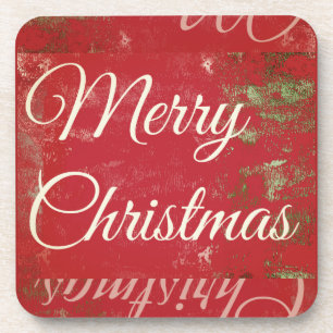 Porta copos de Natal.