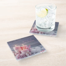 Porta copos de Natal, Natal Rosa