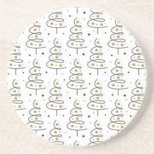 porta copos de Natal "Twirly Tree"