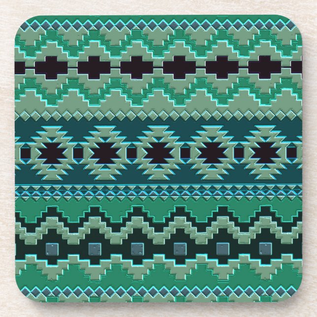 Porta copos de Opções de Imagem Moderna Native Ame (Frente)