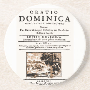 Porta copos de Oratio Dominica