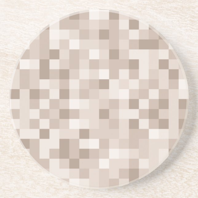 Porta copos de Padrões Quadrados (Frente)