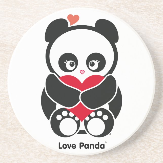 Porta copos de Panda® do amor (Frente)