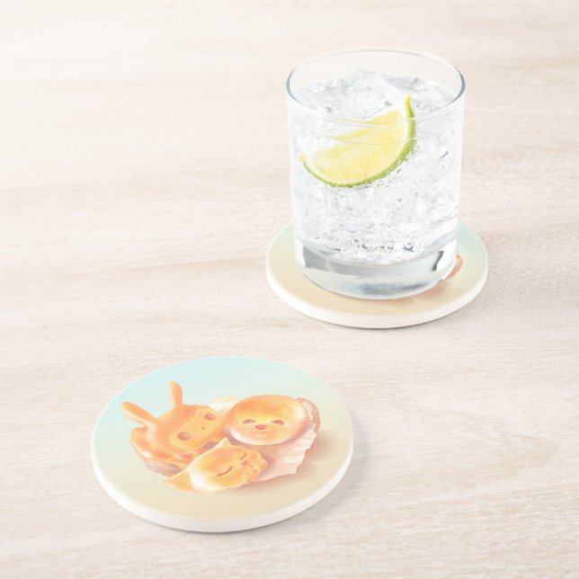 Porta copos De Pão Com Forma Adorável Em Animais (Lateral)