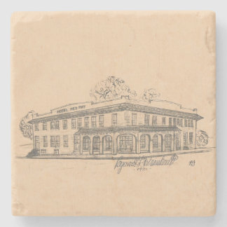 Porta copos de Pedra da Baía Vermelha do Hotel