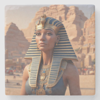 Porta copos de Pedra da Rainha Egípcia
