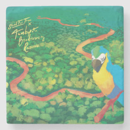 Porta copos de Pedra da Reserva de Biodiversidade 