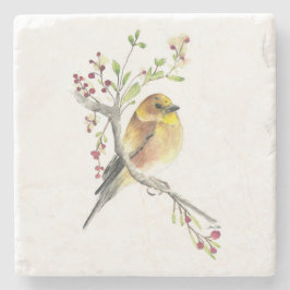 Porta copos de Pedra de Arte Americana Goldfinch W