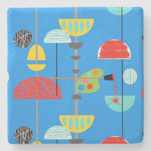 Porta copos de Pedra de Arte Moderna Minimalista