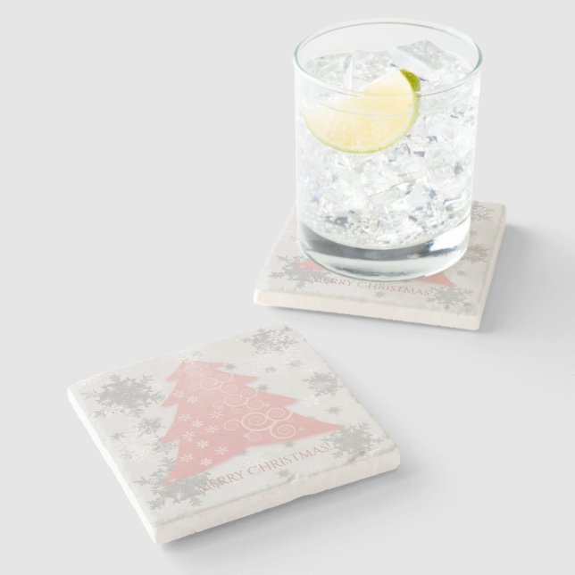 Porta copos de Pedra de Árvore de Natal Festiva Ro (Lateral)